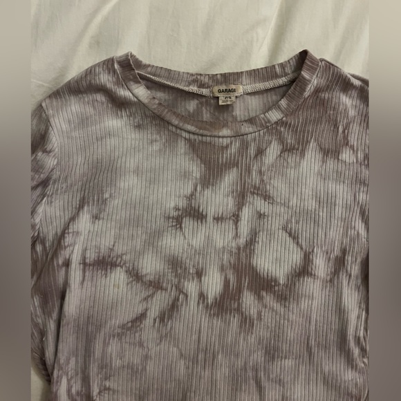 GARAGE TIE DYE LONG SLEEVE TOP - Picture 2 of 2